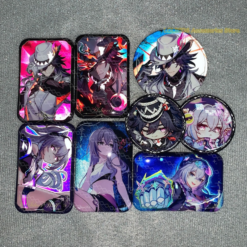 Anime Cosplay Swimsuit - Game La Mancha Ashveil Silver Wolf