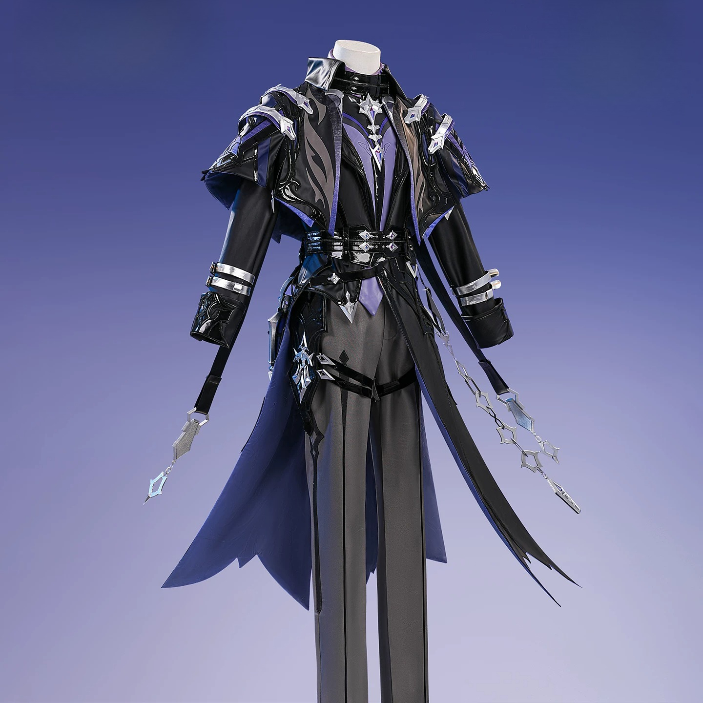 Anime Cosplay Dress For Men - Genshin Impact Flins Cosplay Costume, Night