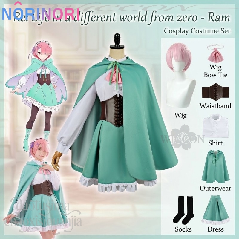 Anime Cosplay Re Zero - Anime Re：zero Season Four Cosplay Ramm