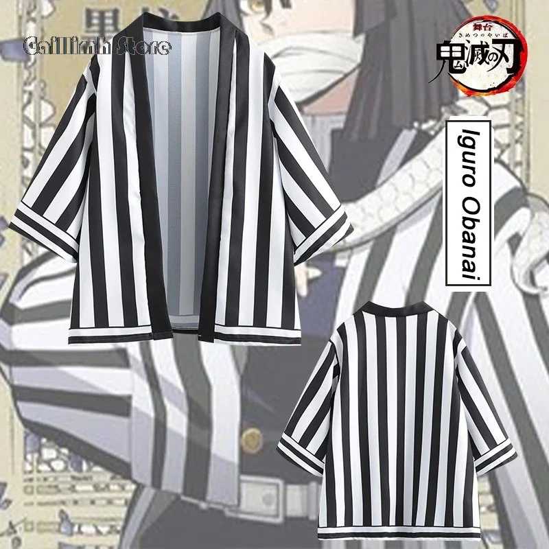 Demon Slayer Haori - qwerrtyuio.123456Anime Cosplay Costume Demon Slayer Cloak