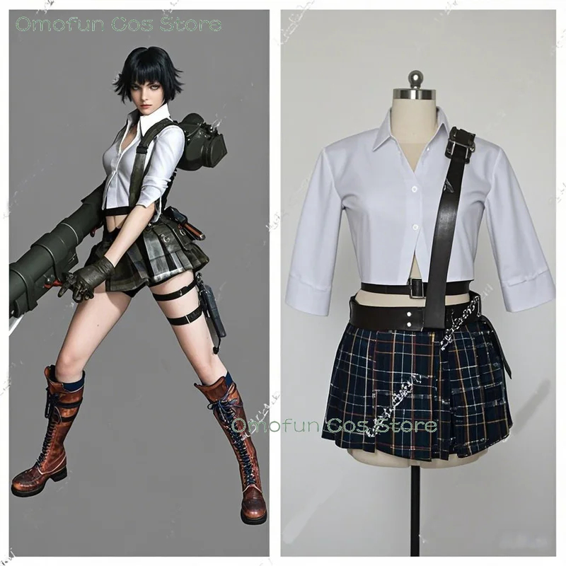 Anime Cosplay Events 2026 - ❤2026❤ DMC Lady Cosplay Boots Costume
