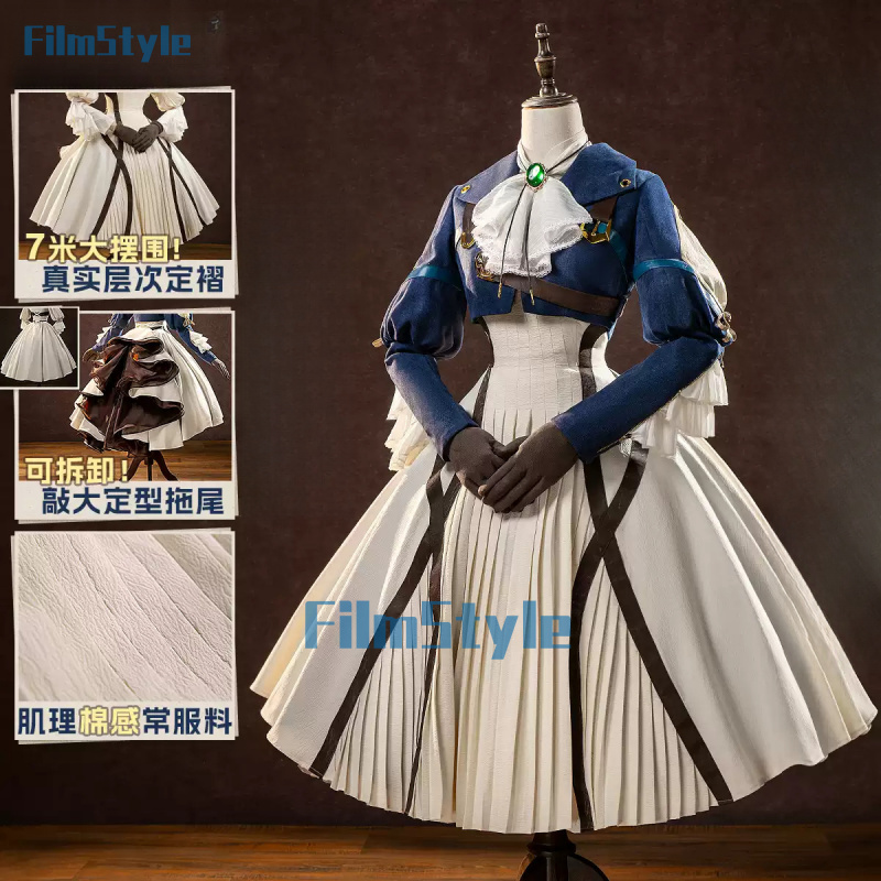 Violet Evergarden Cosplay Cost - Violet Evergarden Dress review and price