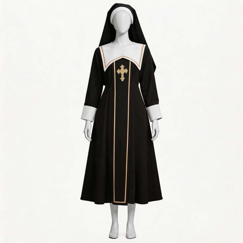 Medieval Nun Female Priest Pra - Anime Cosplay Nun review and price