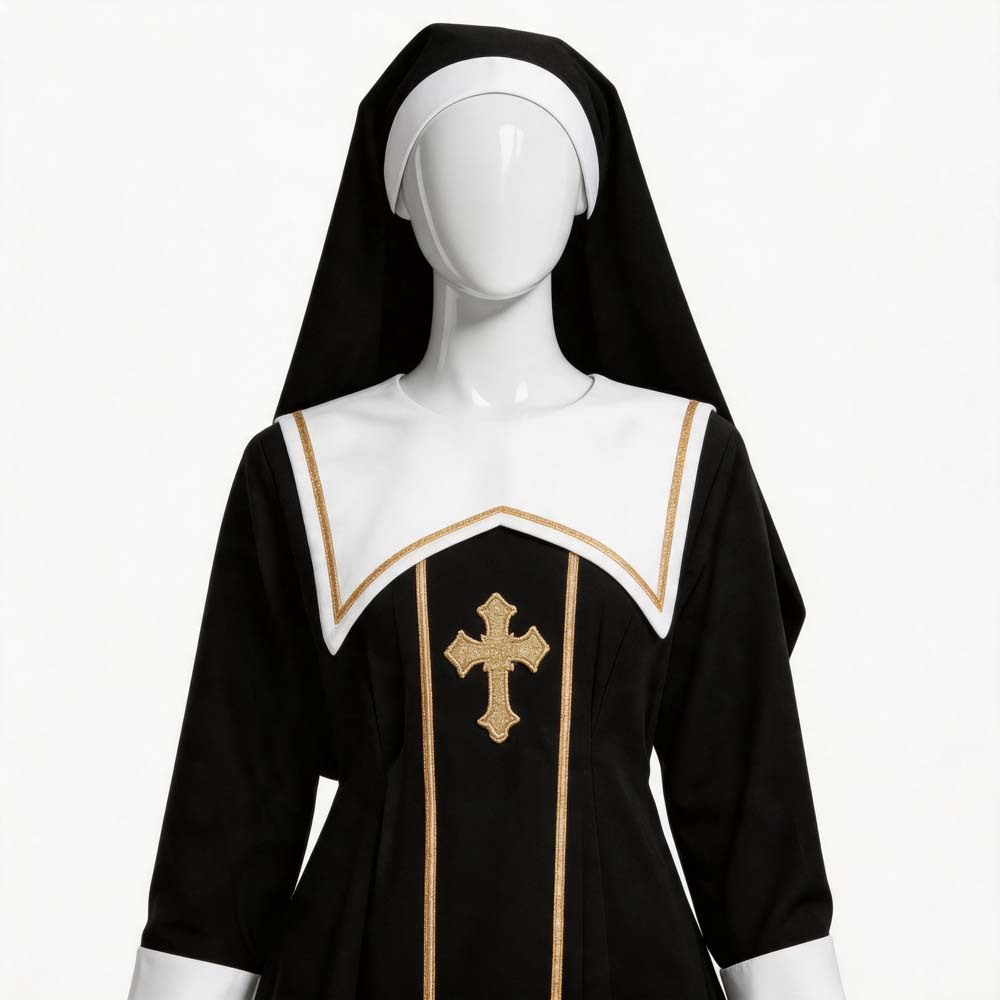 Medieval Nun Female Priest Pra - Anime Cosplay Nun review and price