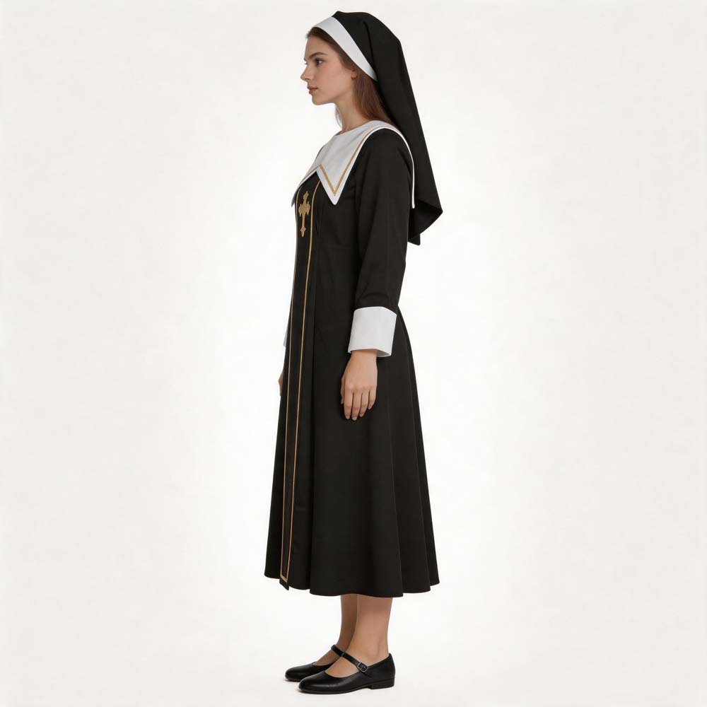 Medieval Nun Female Priest Pra - Anime Cosplay Nun review and price