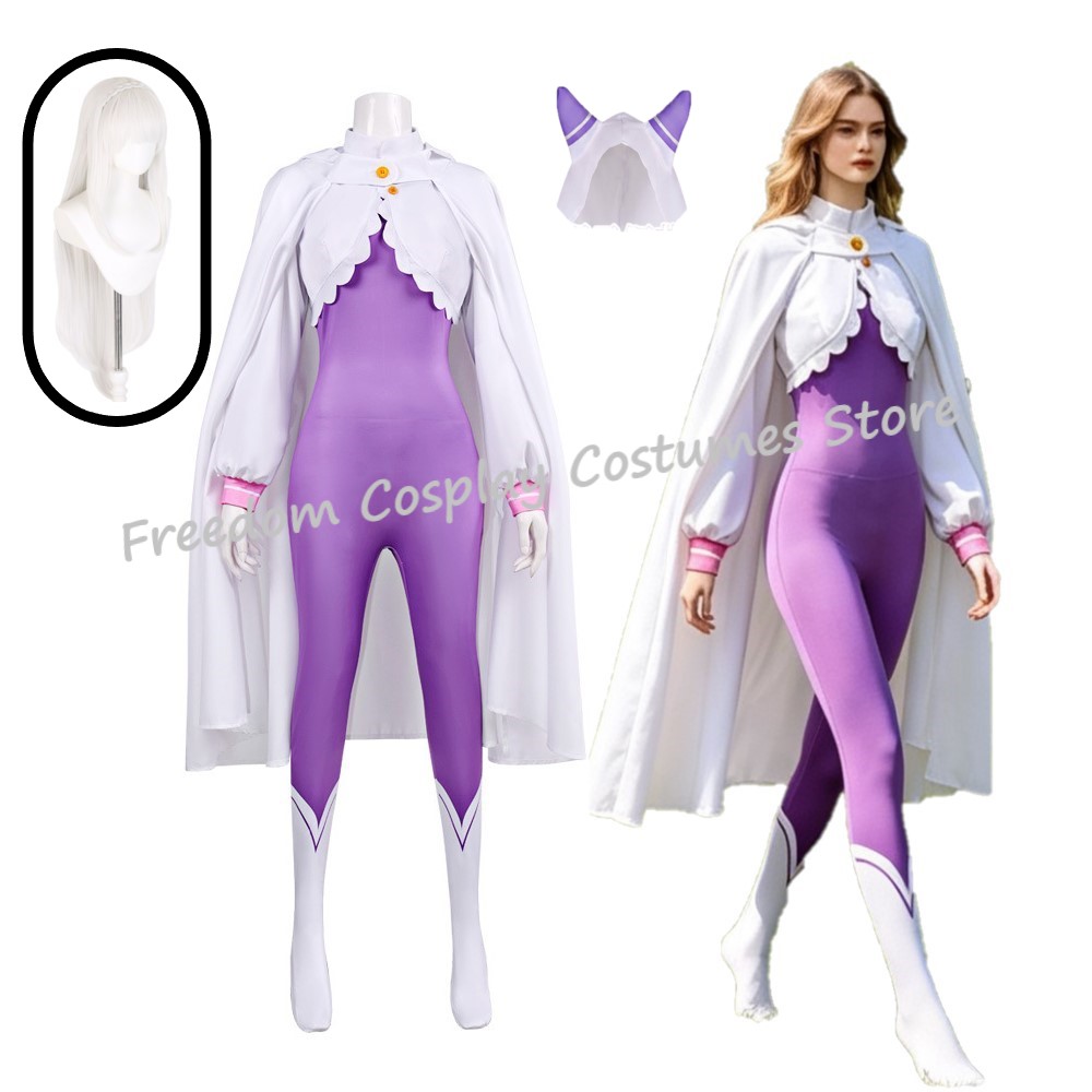 NEW Emilia Rezero Cosplay Cost - Anime Cosplay Re Zero review and price