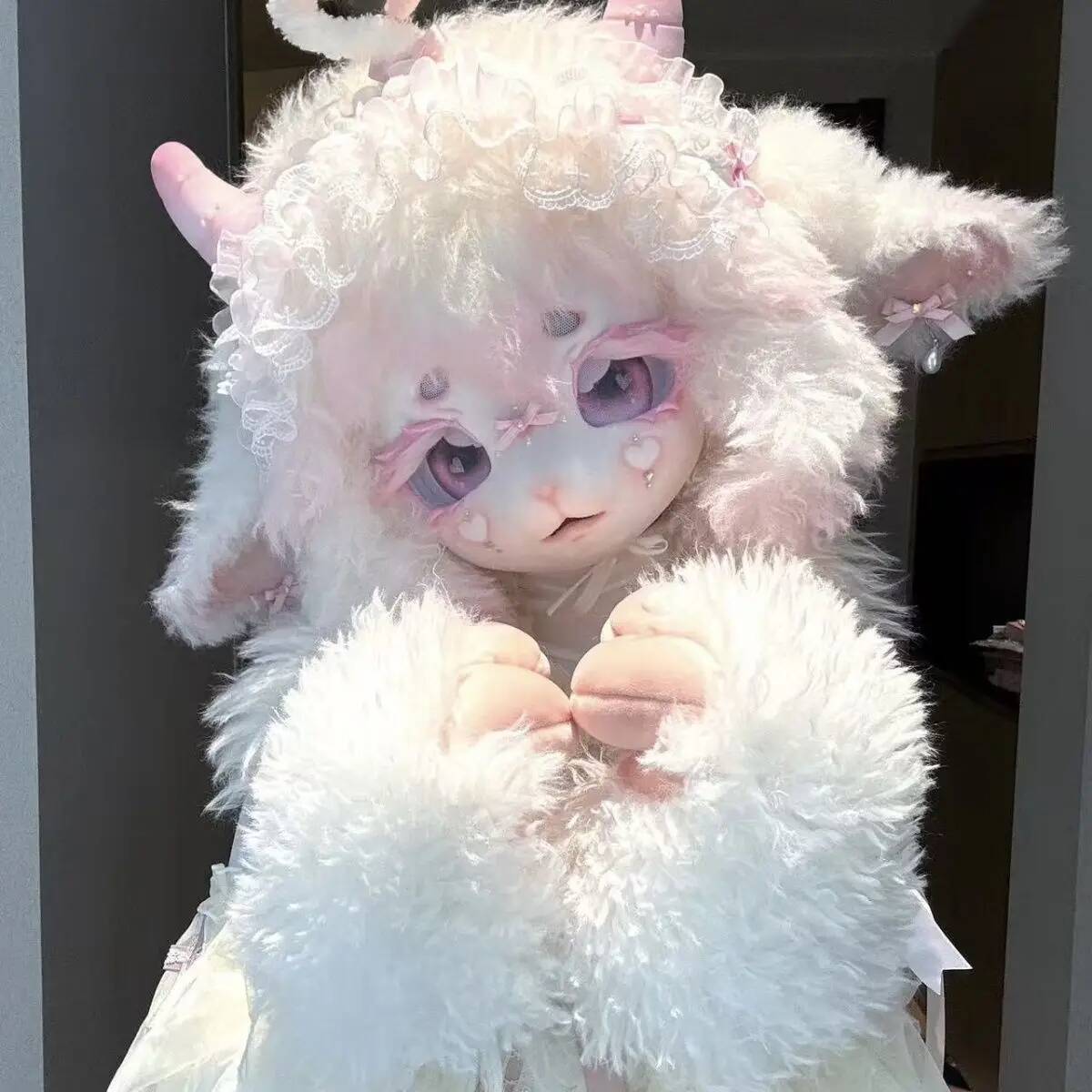 Handmade Kig Fursuit Head, Cut - Anime Cosplay Costumes Female review and price