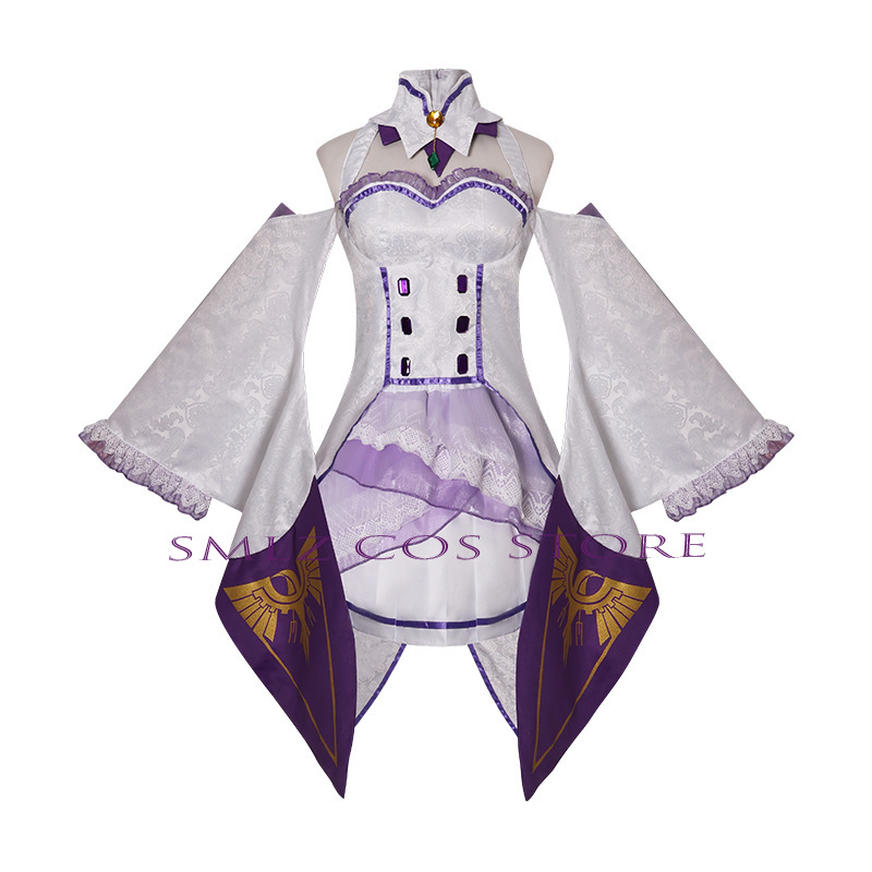Emilia Cosplay Anime Re Zero K - Anime Cosplay Re Zero review and price