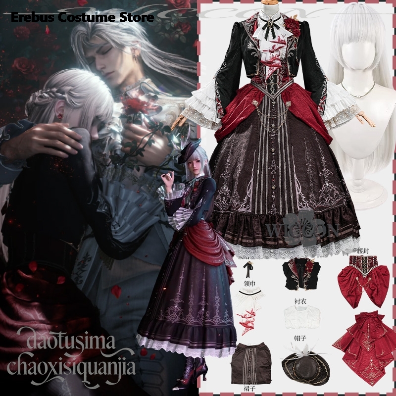 disfraz Game Love And Deepspac - Anime Cosplay Couple review and price