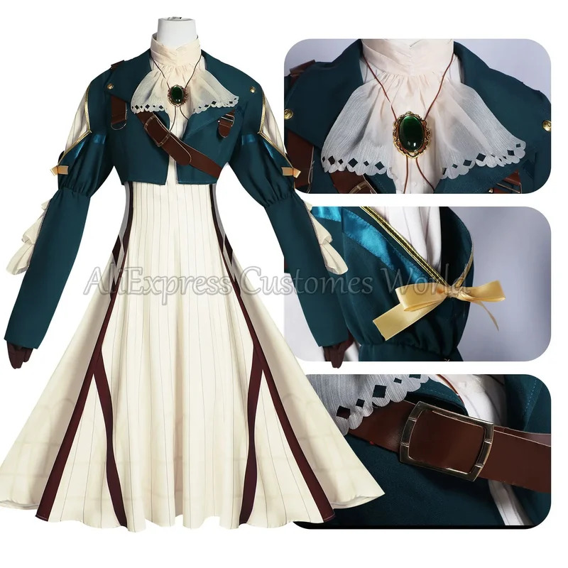 CyAnime Violet Evergarden Cosp - Violet Evergarden Dress review and price