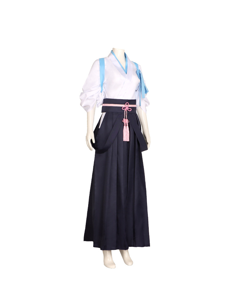 Kamisato Ayaka Cosplay Kimono  - Anime Cosplay Mujer review and price