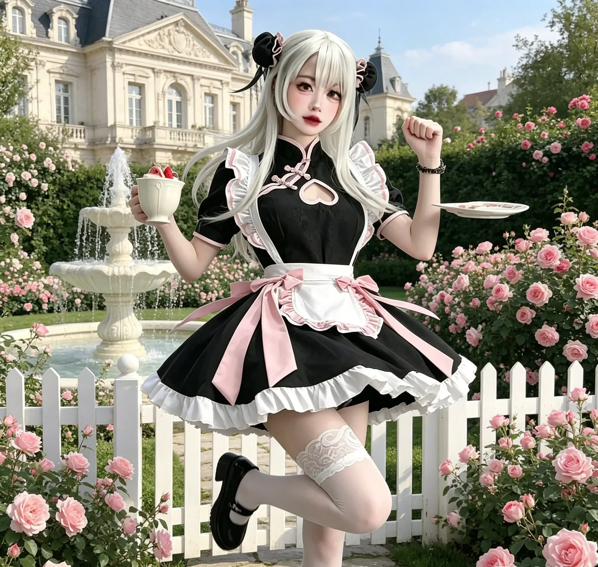 2026 New Women’s Sweet Maid Ou - Anime Cosplay Events 2026 review and price
