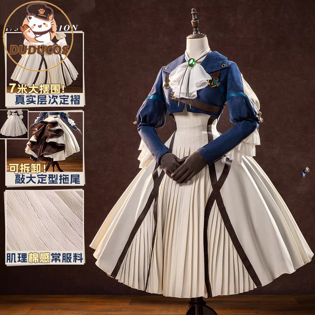 INSTOCK Violet Evergarden Cosp - Violet Evergarden Dress review and price