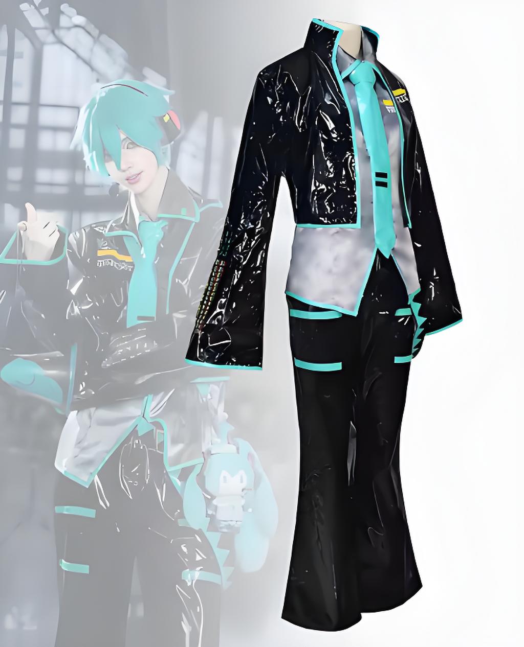 Green Themed Anime Male Cospla - Anime Cosplay Swimsuit review and price