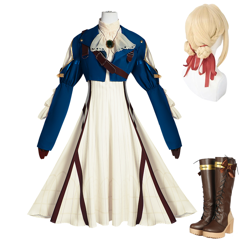 Violet Evergarden Cosplay Cost - Violet Evergarden Dress review and price