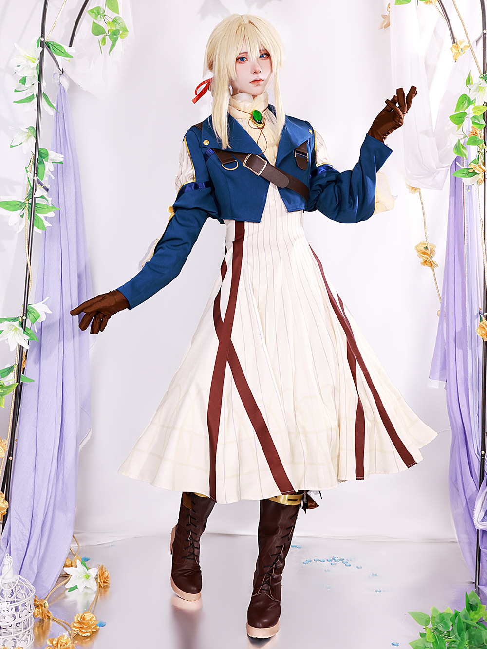 Violet Evergarden Cosplay Cost - Violet Evergarden Dress review and price