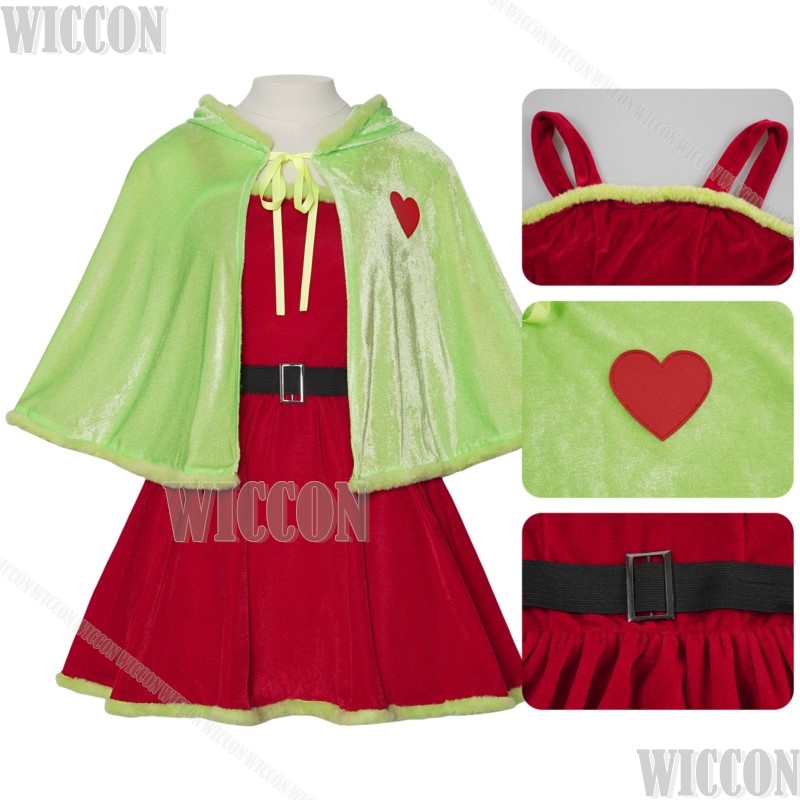Christmas Winter Red Dress Gre - Anime Cosplay Events 2026 review and price