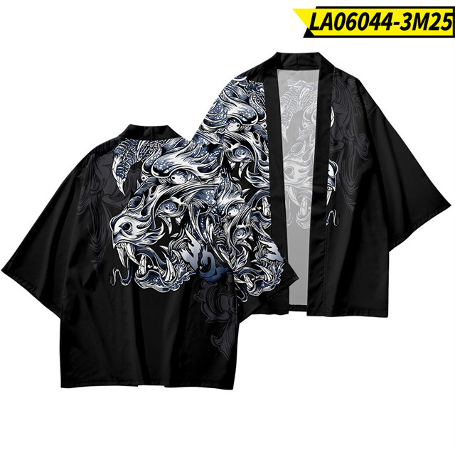 Anime Dragon Pattern Fashion J - Demon Slayer Haori review and price