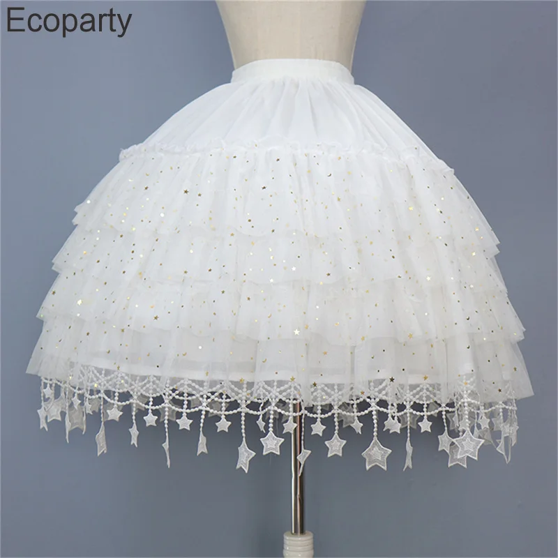 New Women Ruffled Petticoat Fl - Violet Evergarden Dress review and price
